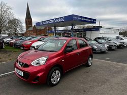 Red Used 2015 Nissan Micra Visia Hatchback | £4,699 (Fair price)