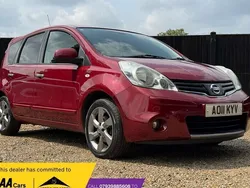 Red Used 2011 Nissan Note N-TEC MPV | £3,250 (Fair price)
