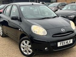 Black Used 2011 Nissan Micra Acenta Hatchback | £4,990 (Fair price)