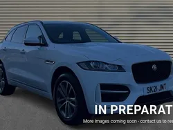 Solid fuji white Used 2021 Jaguar F-Pace R-Sport SUV | £28,515 (Expensive)