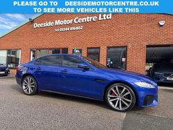 Blue Used 2017 Jaguar XF S Sedan | £18,750 (A bit pricey)