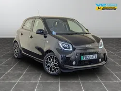 Black Used 2020 Smart ForFour Electric Drive Prime Exclusive Hatchback | £7,295 (Good price)