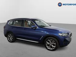 Blue Used 2022 BMW X3 xLine SUV | £30,549 (Fair price)