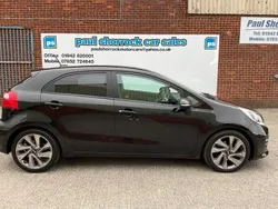 Black Used 2015 Kia Rio 2 Hatchback | £6,995 (A bit pricey)