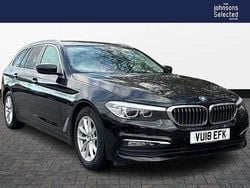 Black Used 2018 BMW 520 Sport Line Estate | £13,572 (Good price)