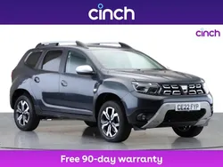 Grey Used 2022 Dacia Duster Prestige SUV | £13,349 (A bit pricey)