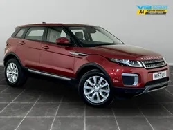 Red Used 2017 Land Rover Range Rover evoque SE Estate | £10,895 (Good price)