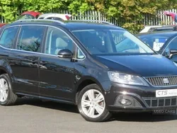 Black Used 2015 Seat Alhambra SE MPV | £10,750 (Fair price)