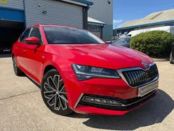 Red Used 2021 Skoda Superb LAURIN & KLEMENT Hatchback | £13,995 (Fair price)
