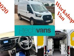 White Used 2020 Ford Transit Van | £14,995 (A bit pricey)