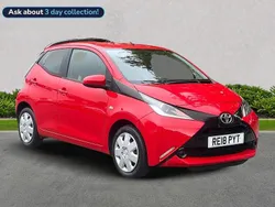 Red Used 2018 Toyota Aygo X-play Hatchback | £6,599 (Fair price)