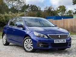 Blue Used 2017 Peugeot 308 Allure Hatchback | £6,495 (Fair price)