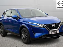 Blue Used 2021 Nissan Qashqai Acenta Premium SUV | £16,013 (Fair price)