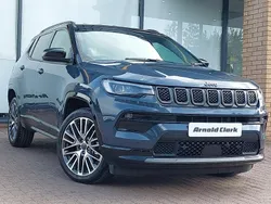 Blue New 2024 Jeep Compass Summit SUV | £27,498 (Fair price)