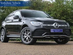 Black Used 2023 Mercedes GLC300e AMG line Coupe | £34,989 (Fair price)