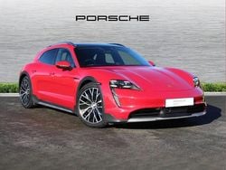 Red Used 2023 Porsche Taycan Cross Turismo Sedan | £64,950 (Fair price)