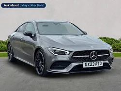 Grey Used 2023 Mercedes CLA220 AMG Line Premium Plus Sedan | £29,465 (Fair price)