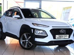 White Used 2019 Hyundai Kona SUV | £12,170 (Fair price)