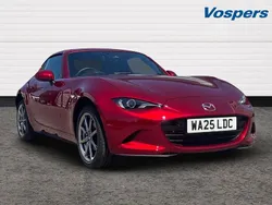Red New 2025 Mazda MX5 Exclusive-Line Cabriolet | £27,995 (Expensive)