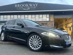 Black Used 2015 Jaguar XF Luxury Estate | £9,490 (Good price)