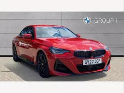 Red Used 2022 BMW 220 M Sport Coupe | £29,095