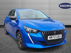 Blue Used 2022 Peugeot 208 Allure+ Hatchback | £13,274 (Fair price)
