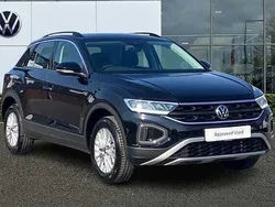 Deep black Used 2024 VW T-Roc Life SUV | £24,895 (Fair price)