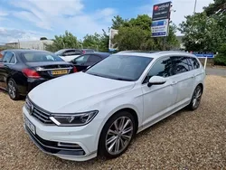 White Used 2017 VW Passat R-line Estate | £14,890 (Expensive)