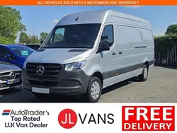 Silver Used 2022 Mercedes Sprinter Progressive Van | £22,925 (Expensive)
