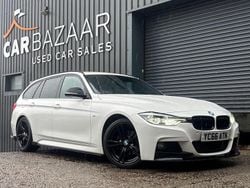 White Used 2016 BMW 318 M Sport Estate | £9,291 (Fair price)
