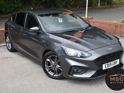 Grey Used 2019 Ford Focus ST-Line Hatchback | £9,995 (Fair price)
