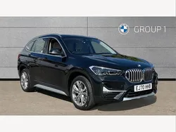 Black sapphire metallic paint Used 2020 BMW X1 xLine SUV | £23,991 (Expensive)