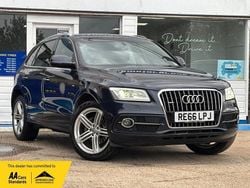 Blue Used 2016 Audi Q5 S-line plus SUV | £14,850 (Fair price)