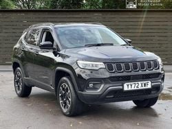 Black Used 2022 Jeep Compass Trailhawk SUV | £15,900