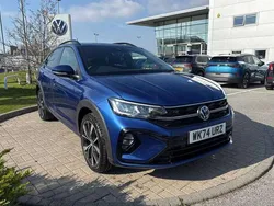 Blue Used 2024 VW Taigo R-line SUV | £22,995 (Fair price)