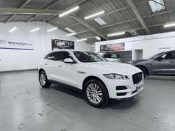 White Used 2018 Jaguar F-Pace Portfolio SUV | £16,495 (Good price)