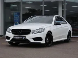 White Used 2015 Mercedes E250 AMG Sedan | £9,495 (Fair price)