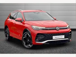 Red Used 2025 VW Tiguan R-line SUV | £34,295 (Fair price)