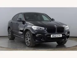 Black Used 2021 BMW X4 M Sport SUV | £37,995 (A bit pricey)