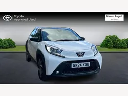 White Used 2024 Toyota Aygo Hatchback | £14,415 (Fair price)