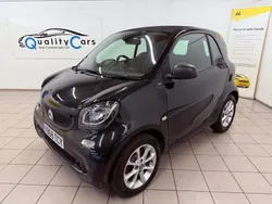 Black Used 2018 Smart ForTwo Coupé Passion Coupe | £4,195 (A bit pricey)