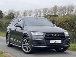 Grey Used 2018 Audi Q7 S-Line SUV | £27,950 (Good price)