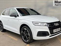 White Used 2020 Audi Q5 Black Edition SUV | £26,490 (Good price)