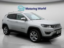 Silver Used 2018 Jeep Compass Limited SUV | £9,038 (Fair price)