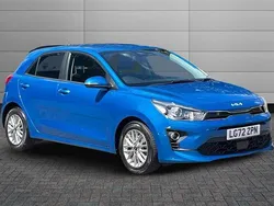 Blue Used 2022 Kia Rio 2 Hatchback | £11,395 (Fair price)