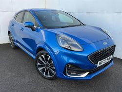 Blue Used 2022 Ford Puma ST-Line Hatchback | £17,490 (Fair price)