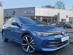 Blue New 2024 VW Golf VIII Style Hatchback | £30,999 (Fair price)