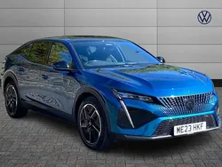 Blue Used 2023 Peugeot 408 GTi Sedan | £18,967 (Fair price)