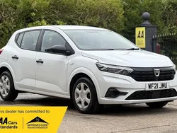 White Used 2021 Dacia Sandero Essentiel Hatchback | £5,290
