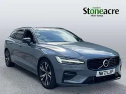 Grey Used 2022 Volvo V60 R-Design Estate | £24,495 (Fair price)